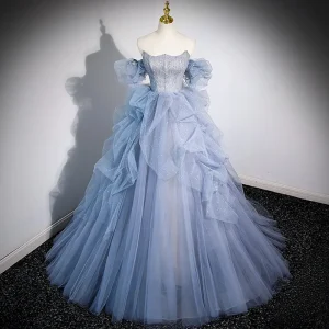 Amazing Ready-to-wear Dresses Prom Dress Long length Gown Extra Fluffy Formal Party Dresses for Photo Shoot Event Gala Gowns