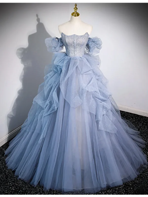 Amazing Ready-to-wear Dresses Prom Dress Long length Gown Extra Fluffy Formal Party Dresses for Photo Shoot Event Gala Gowns - Image 2